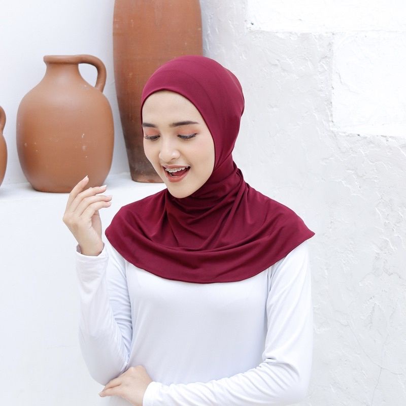 [NEW] CIPUT NINJA RESLETING ANTEM JERSEY ORI DESMONDA /aksesoris  jilbab dewasa