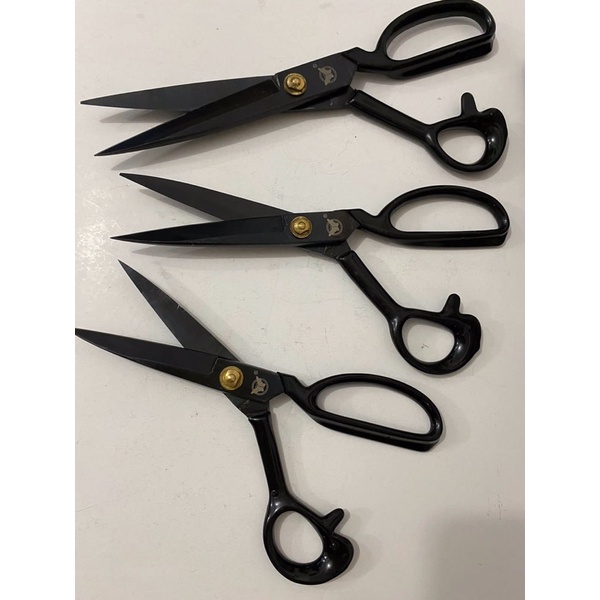 Gunting butterfly Gagang Karet Premium 8 INCH / 9 INCH / 10 INCH Gunting Kain Tajam Butterfly Gagang Karet Premium-5