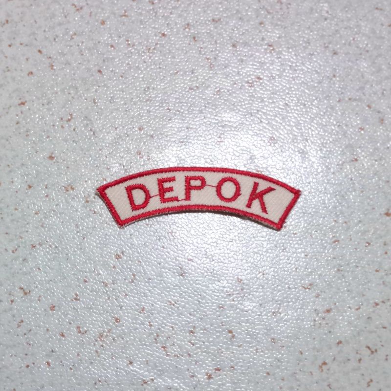 Badge Kwarcab Depok Bet Wilayah Pramuka Bordir