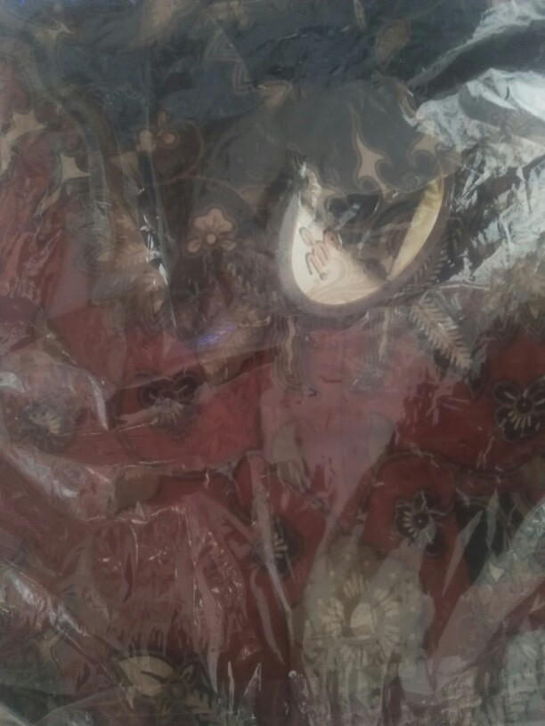 Batik Tunik Shibori Jumputan Terbaru All Size 106cm / Hrb026 Yelbor Navbor / Biru Putih /