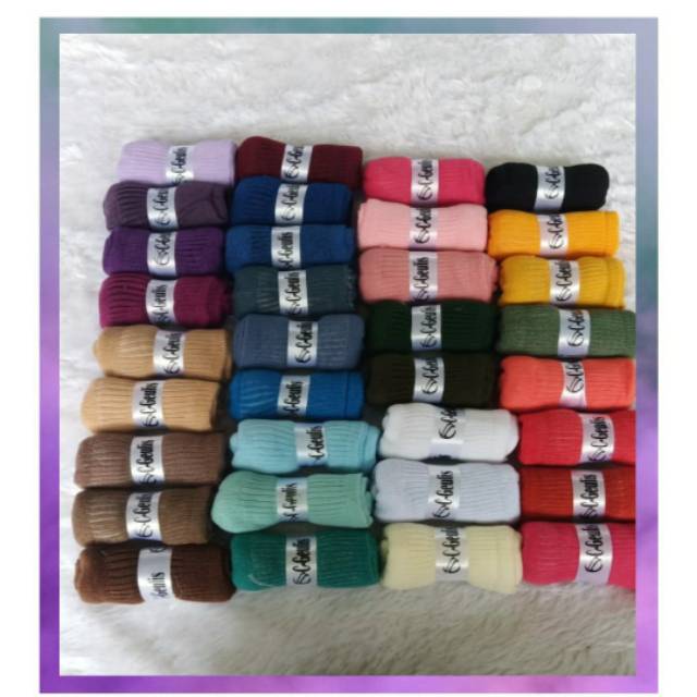 Anak jilbab rajut/Ciput rajut/Ciput antipening