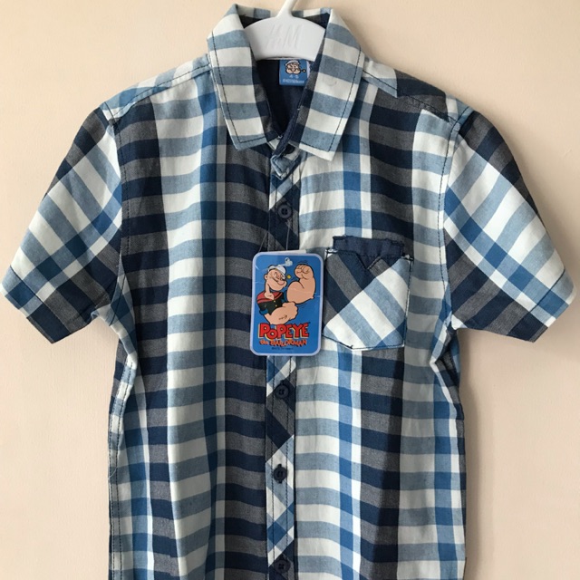 popeye kemeja anak laki-laki