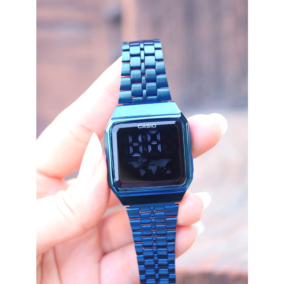 BOOMING !!! JAM TANGAN TOUCHSCREEN WANITA A167 PETA BENTUK SEGI KUALITAS SUPER !! ANTI GORES !!