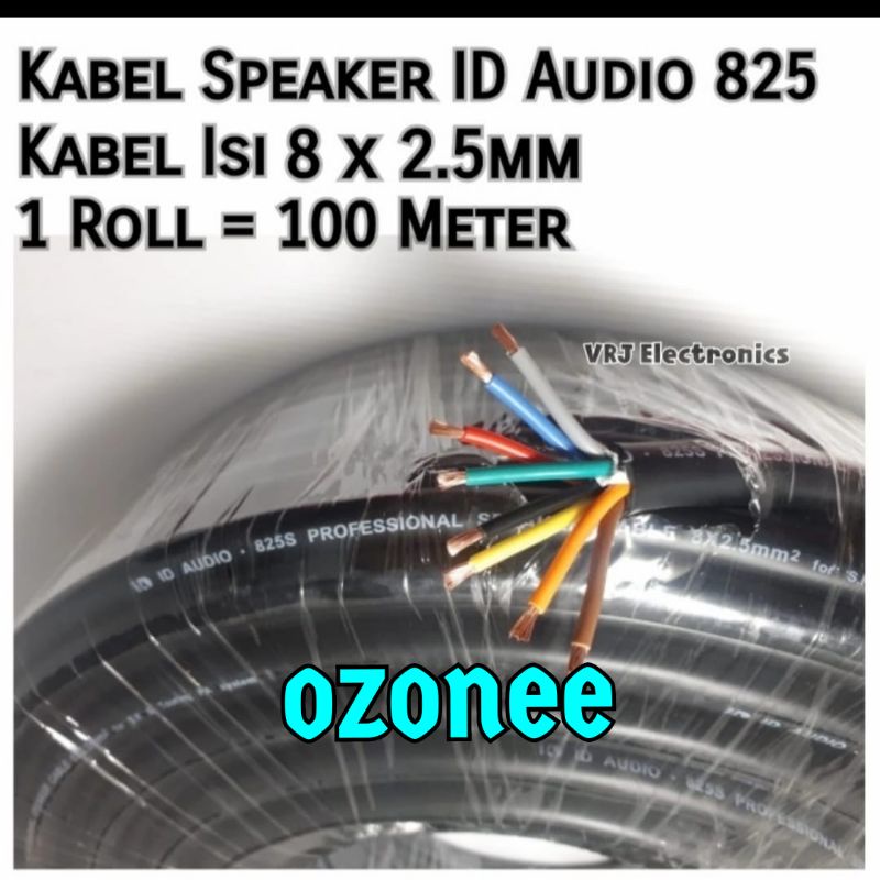 KABEL SPEAKER ID AUDIO 825 KABEL ISI 8X2.5MM ORIGINAL