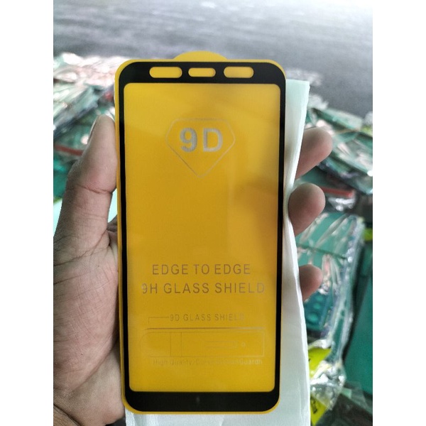 tempered glass full lapis hitam type hP Samsung A7 2018/A750