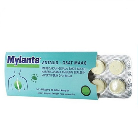 Mylanta Tablet Blister Isi 10 Tablet