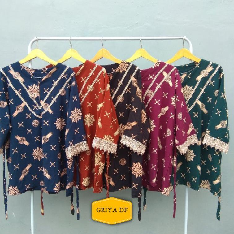 Griya CP JUMBOone set Setelan CP renda motif jumbo ld 130 rayon shantung busui –MM.01Jl22т