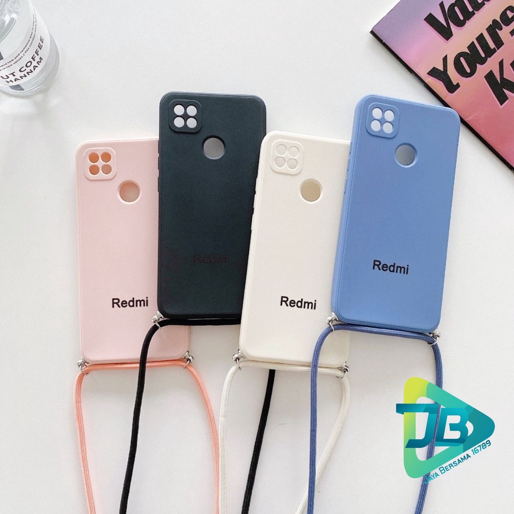 SOFTCASE SLINGCASE ORIGINAL SILIKON PELINDUNG KAMERA XIAOMI REDMI NOTE 8 9 10 PRO NOTE 10 5G JB4893