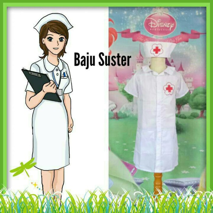 Baju Kostum Anak Perempuan Profesi Suster Perawat Baju Profesi Anak Suster Perawat Shopee Indonesia