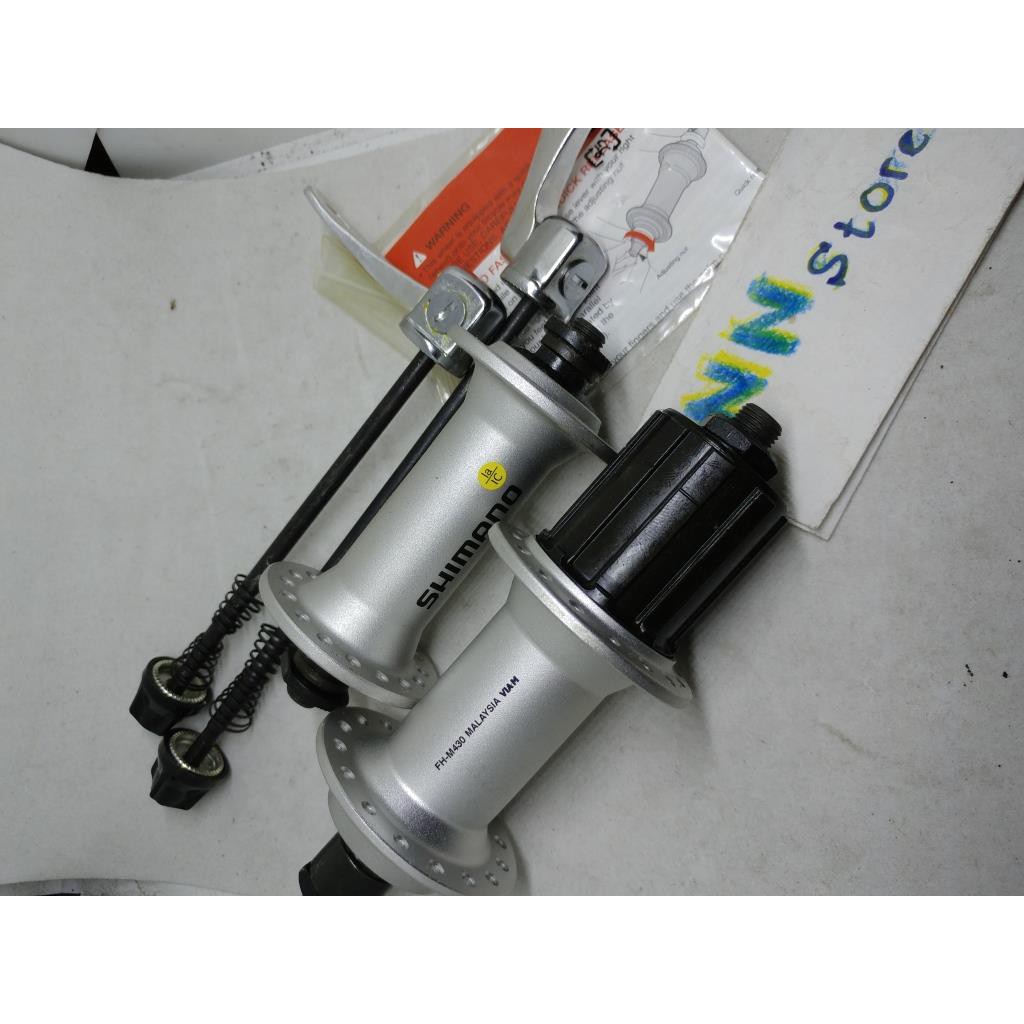 Jual Hub Freehub Shimano FH-M430 Silver 32H | Shopee Indonesia
