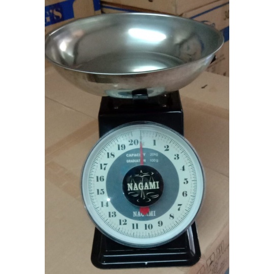 timbangan duduk merk nagami 20kg