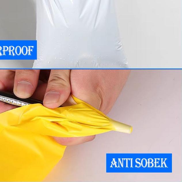 

♞ Plastik Packing Polymailer LDPE 20X40CM Glossy Isi 100PCS Grosir Lem perekat Anti Plong ➯