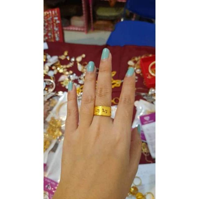 cincin replika mas,awet,tahan lama