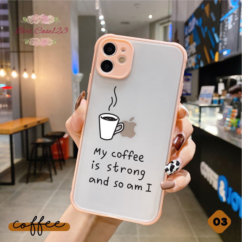 Softcase choice COFFEE Oppo A3S A1K A7 A5S A11K A12 A31 A8 A37 A39 A57 A92 BC1902