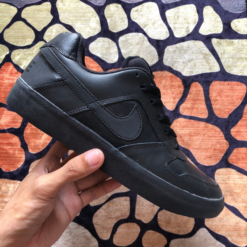 Nike Delta Force Vulc Leather All Black