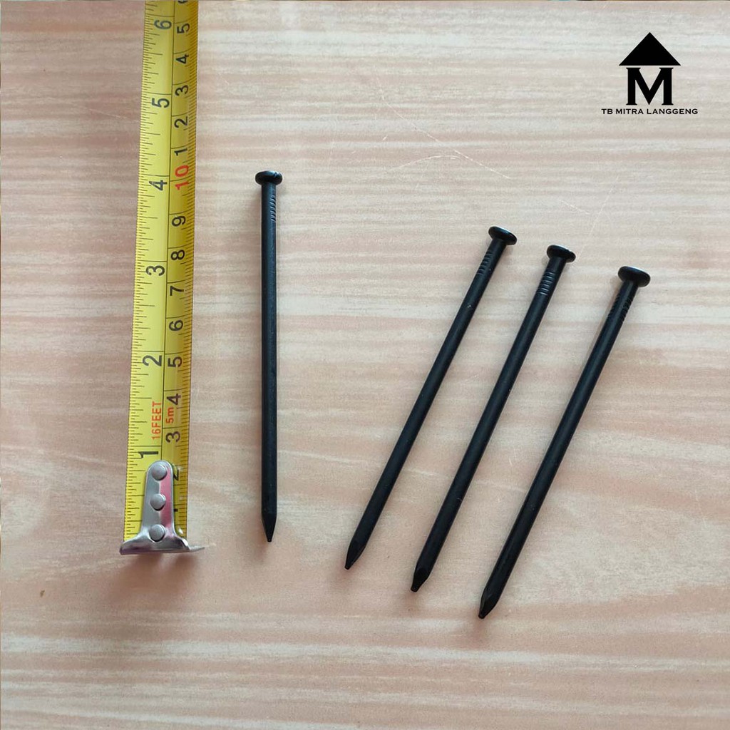 Paku Beton Hitam Paku Beton 10 Cm
