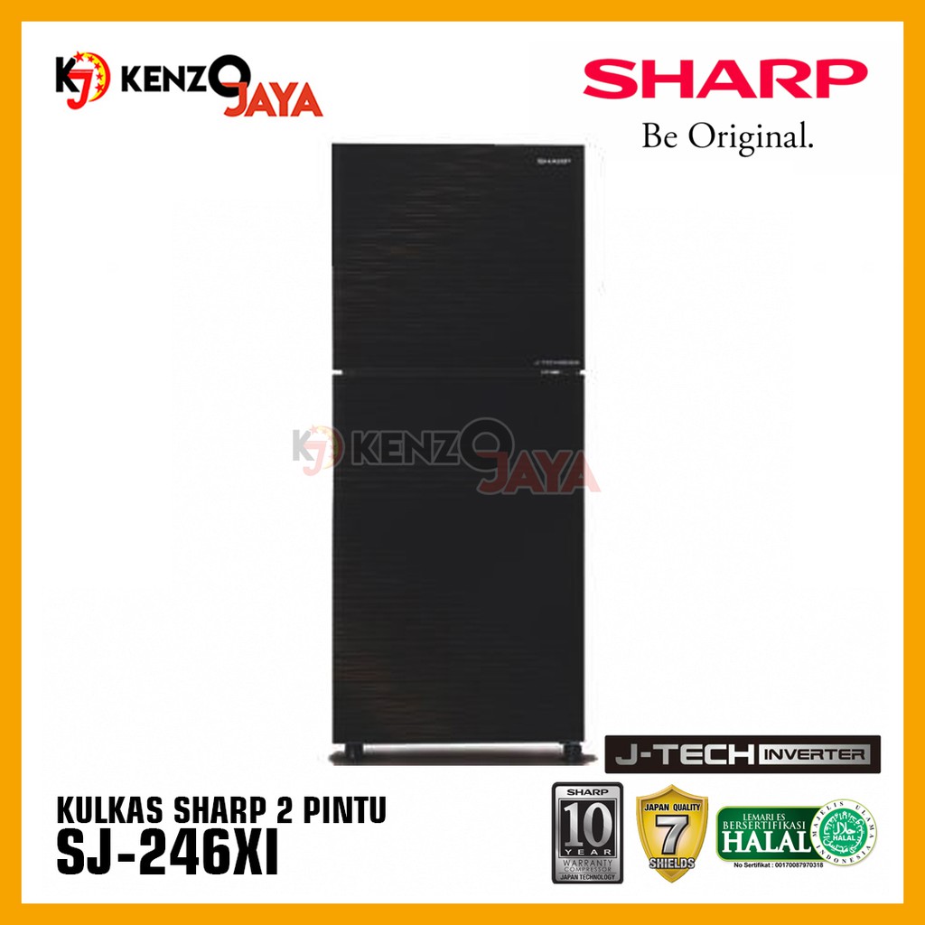 Kulkas 2 Pintu SHARP SJ-246XI