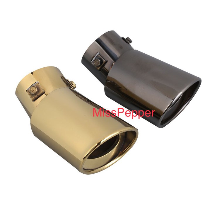 HOT SALE  muffler tip ujung knalpot gold titanium