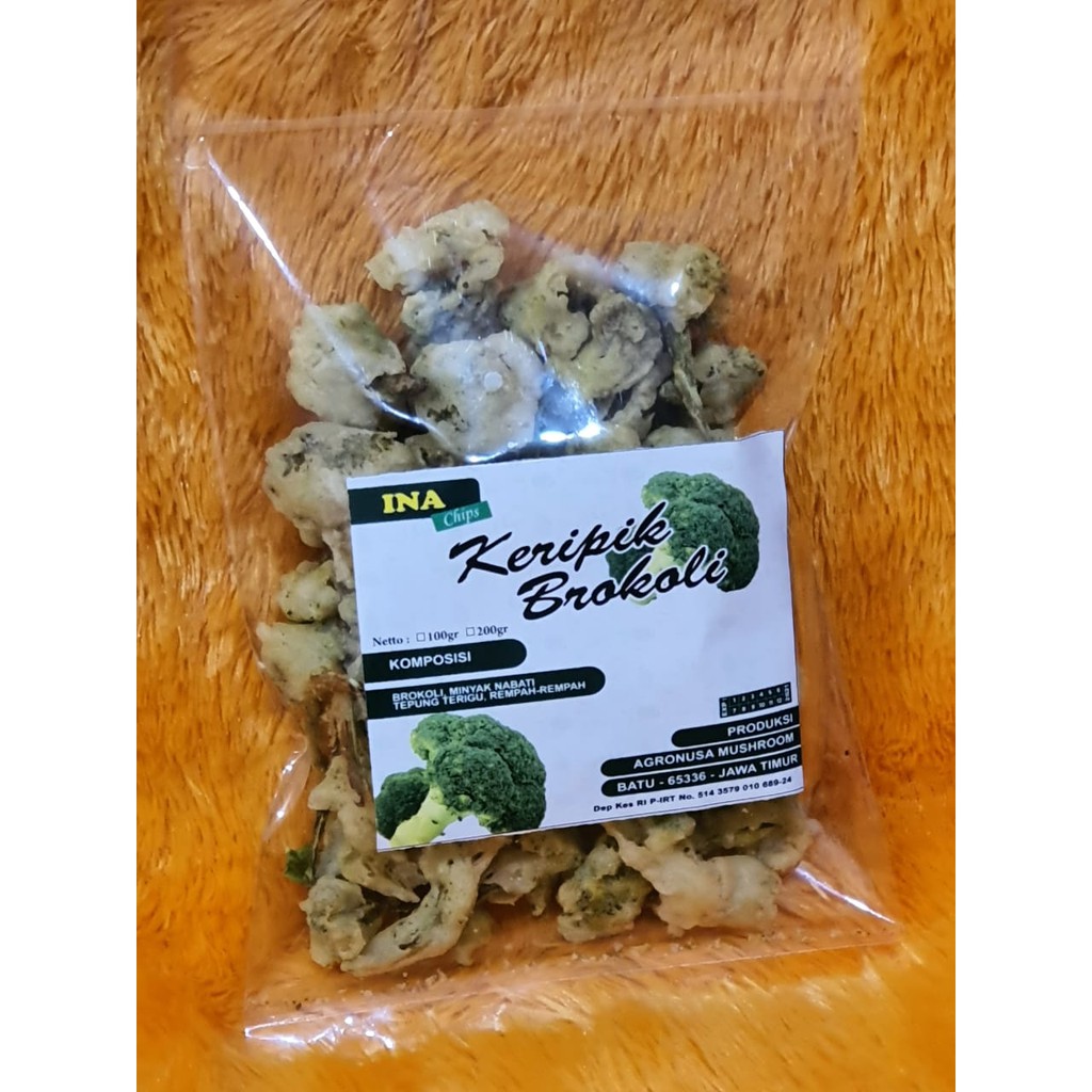 

KERIPIK SAYUR - Keripik Brokoli (kemasan 100gr)