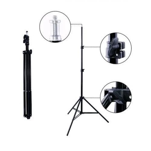terbatas Tripod 2meter  Tripod 2 Meter portable Ligthing stand lebih kuat Murah
