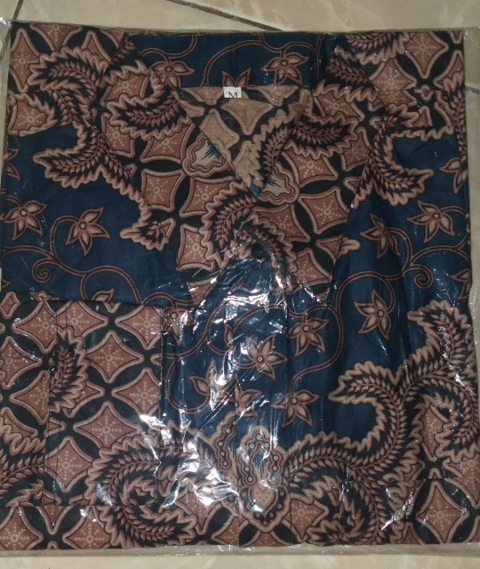 Kemeja Batik Pria Lengan Panjang • Baju Batik Pria • Atasan Tradisional Batik Pria Best Seller
