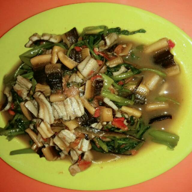 

Belut Cah Kangkung