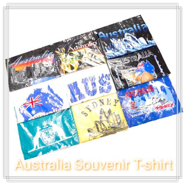 Souvenir australia kaos negara australia