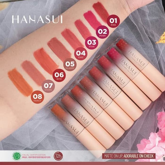 ✨ AKU MURAH ✨Hanasui Mattedorable Lip Cream