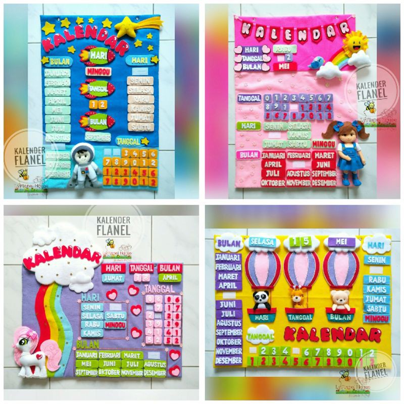 

Kalender Flanel