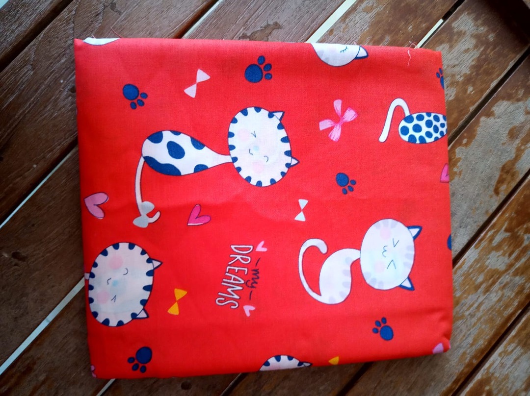 Mk Hooray - Kain Sprei Katun Lokal Meteran Star Bintang Kecil