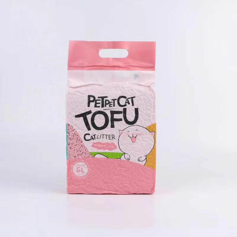 PET TOFU LITTER 6L PET LITTER TOFU PET LITTER TOFU LITTER KUCING ALAS KOTORAN KUCING CAT TOFU LITTER ALAS BEDDING HAMSTER PASIR KUCING ORGANIK SOYA CAT LITTER SOYA LITTER PASIR TOFU CLUMPING LITTER