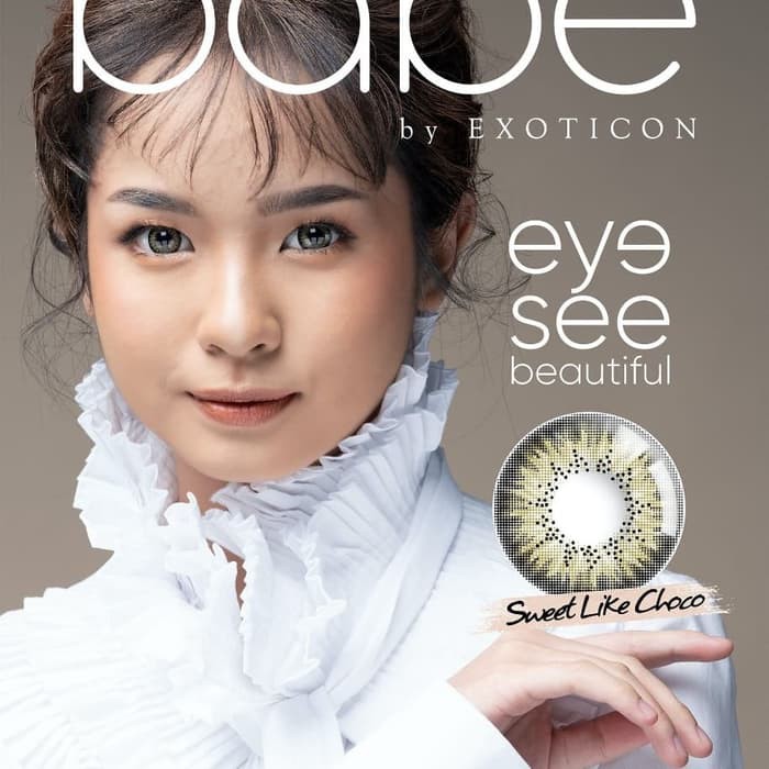 ❤ RATU ❤ Softlens X2 Babe Normal | Soflens Babe By Exoticon Big Eyes Dia 16mm