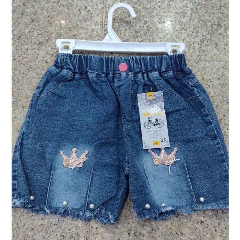 Celana Jeans Pendek Anak Import / Jeans Anak Perempuan Import / Celana Jeans Anak Import