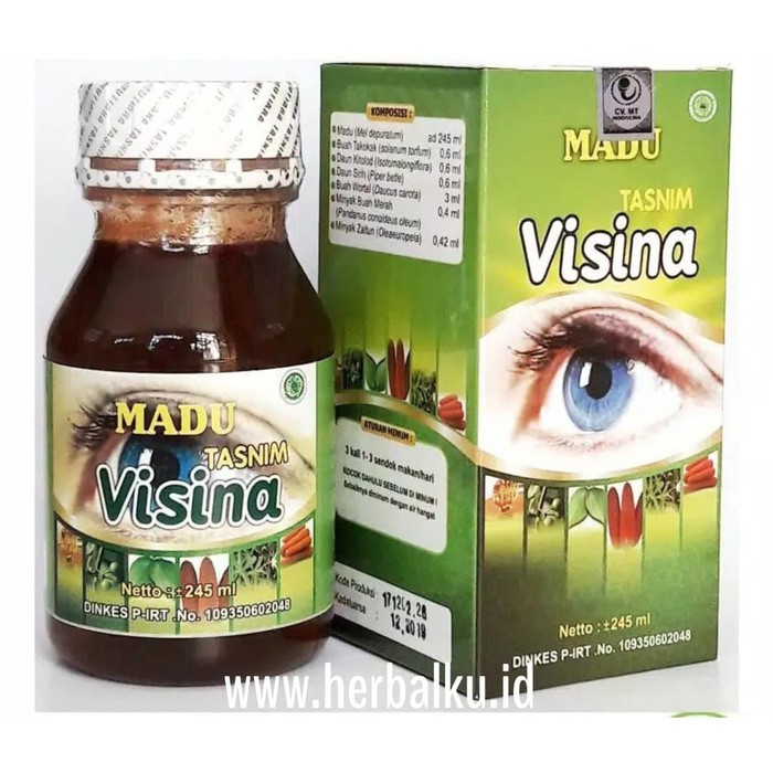 

Madu Herbal Visina Tasnim - Madu Kesehatan Mata