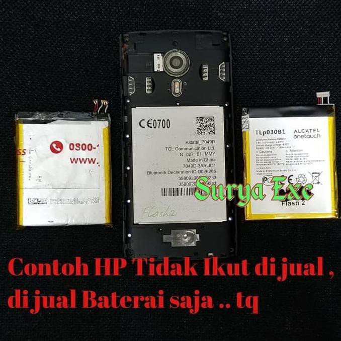 Baterai Alcatel One Touch Flash 2 7049D Genuni TLp030B1 ORI