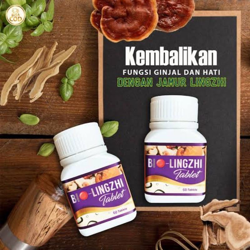 BIO LINGZHI-bio lingzhi ASLI ORIGINAL 100% OBAT UNTUK KESEHATAN GINJAL 100% aman