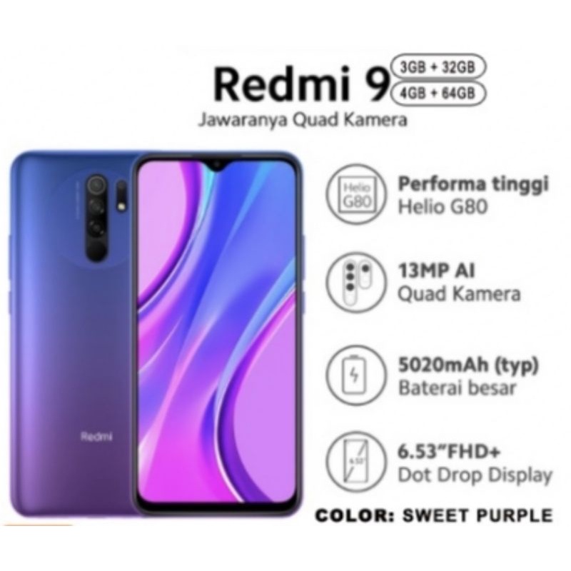 HP REDMI 9,9A,9C,9T GARANSI RESMI-2