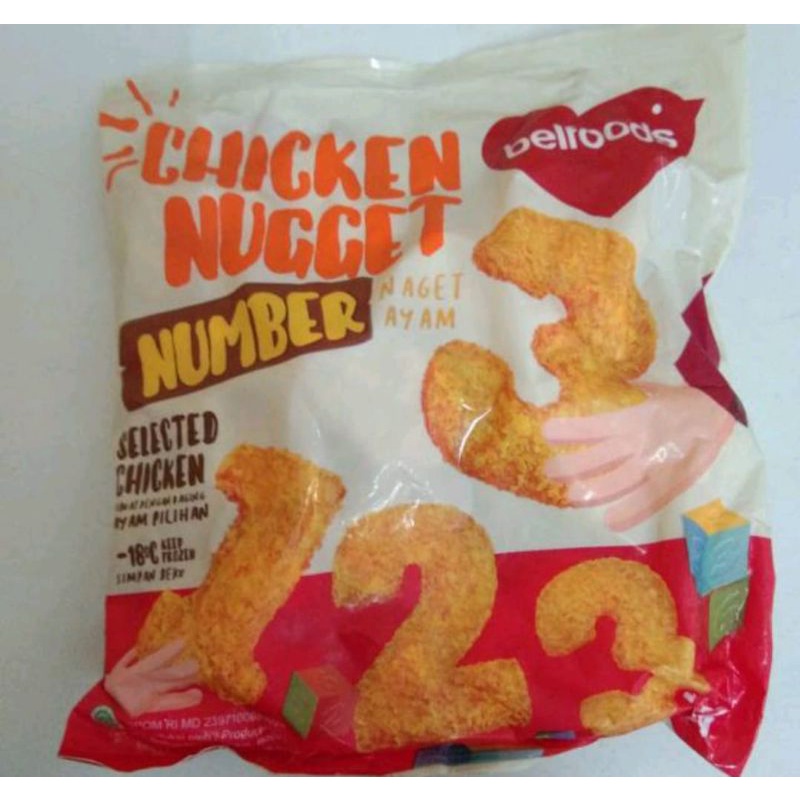 

Belfoods chicken nugget Number 450 gr