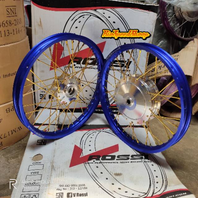 Velg Pelek JariJari Ring17 Mio-Nouvo-Fino-Xeon Dll JariJari Gold Velg Biru