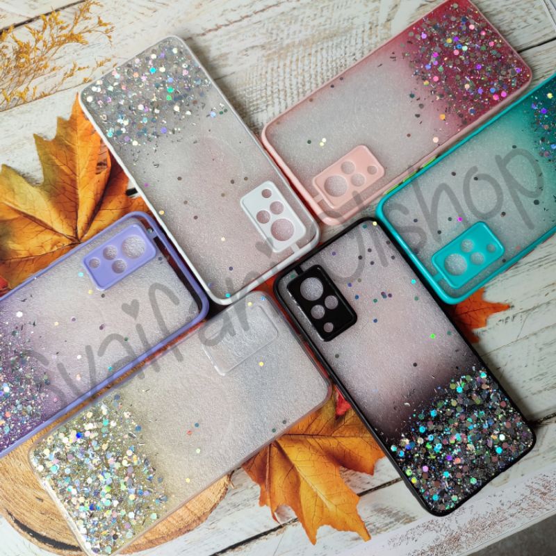 Case Glitter Vivo V21 ( V2066 , V2108 ) / Vivo V21 5G ( V2050 ) Softcase Glitter Blink