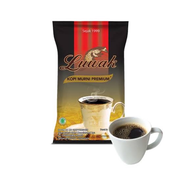 

LUWAK KOPI SUPER HEMAT MURNI 165G