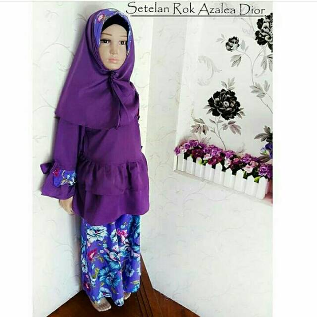 SETELAN ROK AZALEA DIOR (LOKAL)
