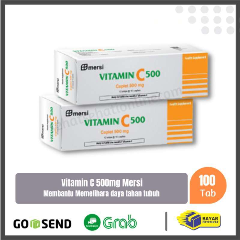 VITAMIN C 500mg MERSI - BUY 10 FREE 1