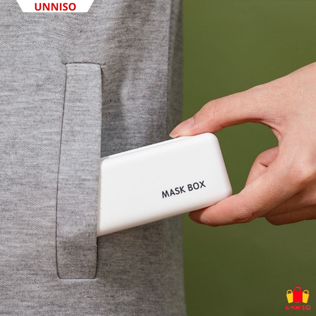 UNNISO - Wadah Box Tempat Masker Storage TM2