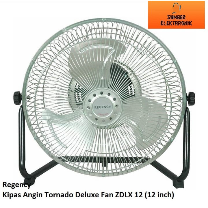 Regency kipas angin Tornado Deluxe ZDLX 12&quot;inch