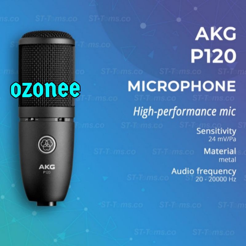 MIC AKG P120 MICROPHONE CONSENSER AKG P120 ORIGINAL