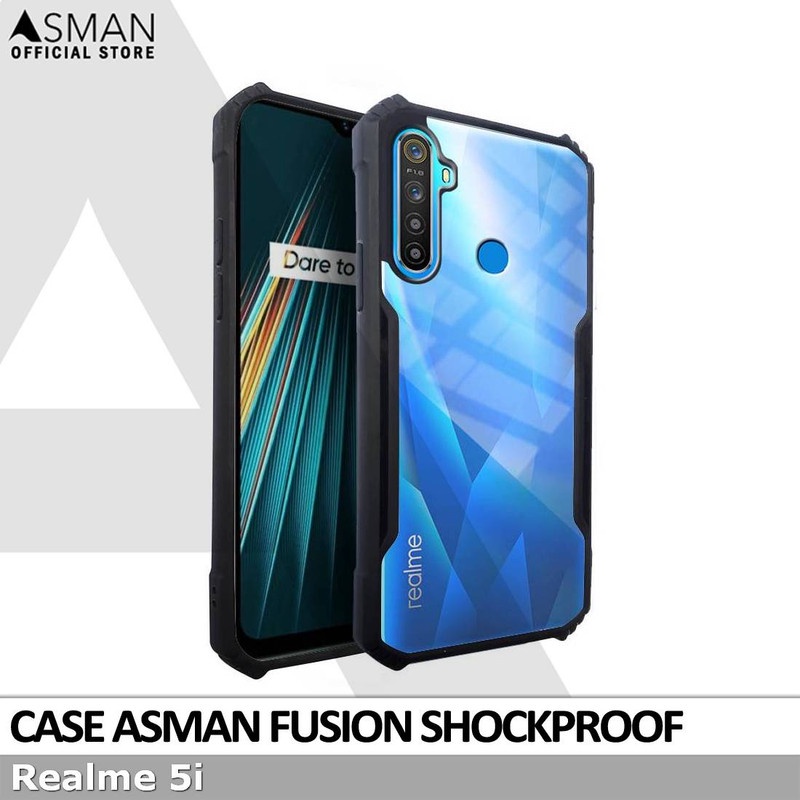 Asman Fusion Realme 5i Case Premium Amor Acrylic