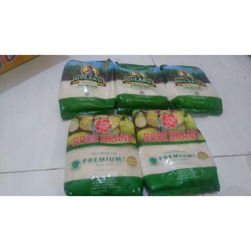 

Gula Kemasan 1kg (dikirim random)