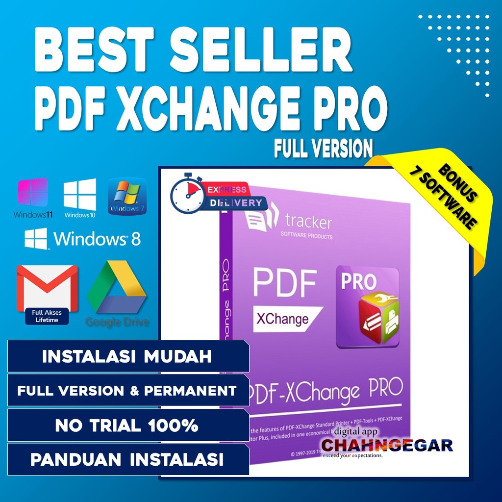 Software PDF XChange Editor Document PDF Pro Full Version &amp; Permanent Windows Aplikasi Editing PDF