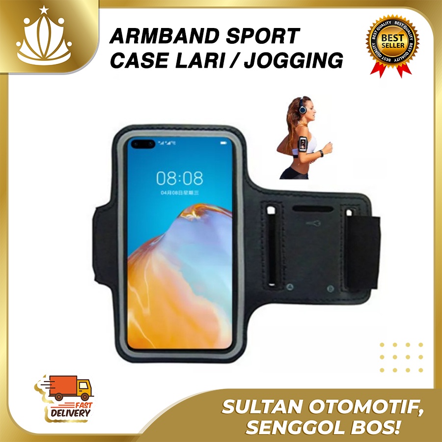 Armband Sport Case Lengan HP Lari Sepeda Jogging Universal